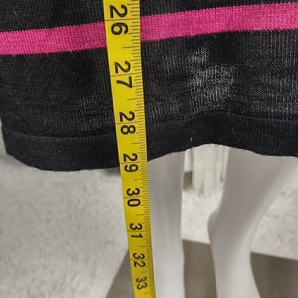 Regatta Sport Women's Wool Blend Multi Color Striped Stretchy Midi Skirt Size L - Picture 6 of 10